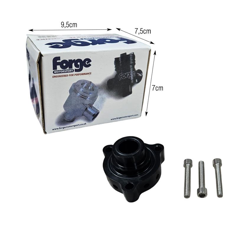 Forge Motorsport Αντάπτορας για Βαλβίδα Εκτόνωσης - Adapter for Blow-Off Valve - Λευκό - Μαύρο Forge
