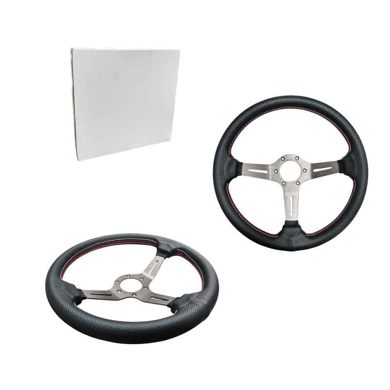 Τιμόνι Αυτοκινήτου Racing με Διάμετρο 35cm – Racing Car Steering Wheel 35cm OEM