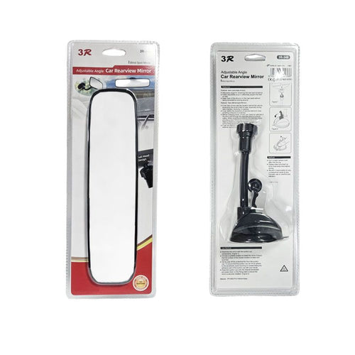 3R Καθρέφτης Αυτοκινήτου με Βεντούζα και Ρυθμιζόμενη Γωνία 3R-348 - Adjustable Angle Car Rearview Mirror OEM