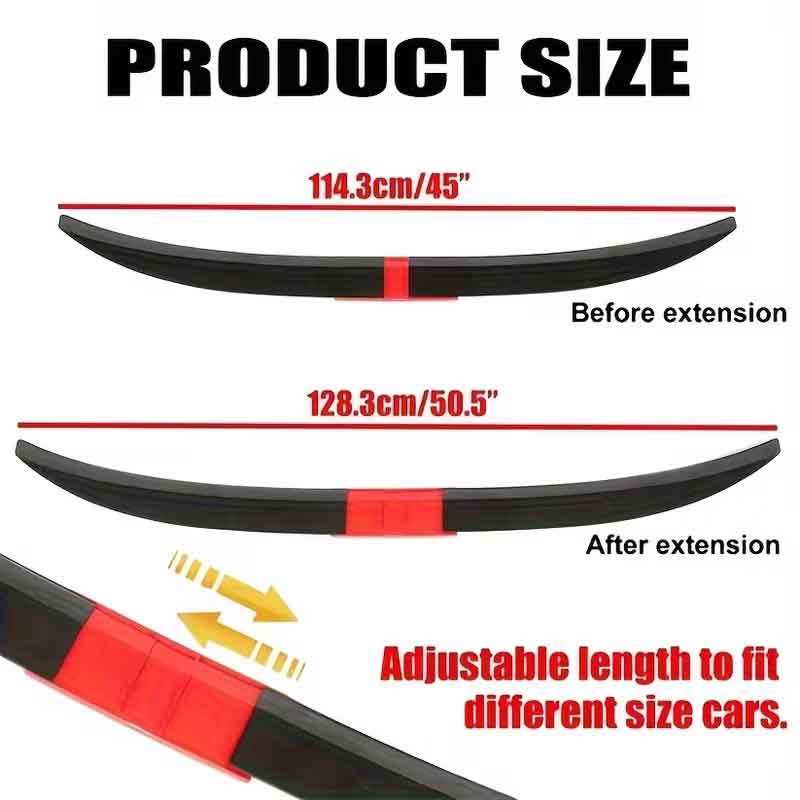 Αεροτομή Αυτοκινήτου Universal – Rear Trunk Car Spoiler OEM