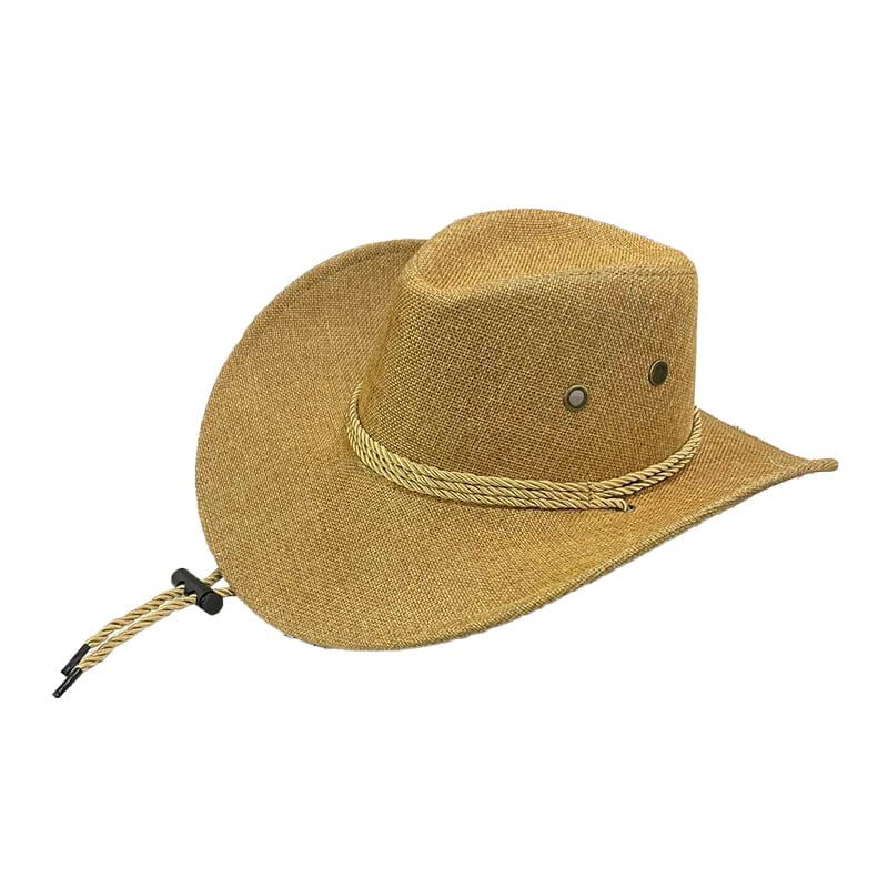 Αποκριάτικο Καπέλο Καουμπόικο - Cowboy Western Carnival Hat - Καφέ - Μαύρο OEM