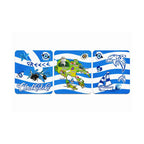 Σετ Σουβέρ Χαλκιδική 3 Τεμάχια - Halkidiki Coaster Set 3 Pieces OEM