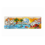 Σετ Σουβέρ Παραλία 3 Τεμάχια - Paralia Coaster Set 3 Pieces OEM