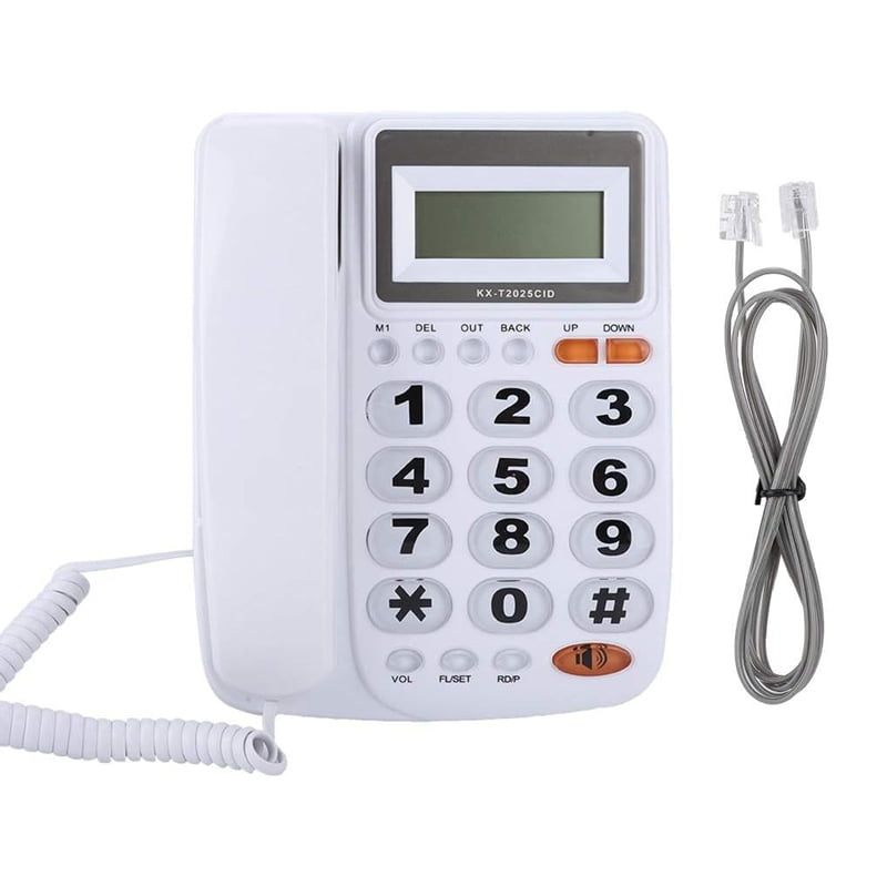 NINC KX-T2025CID Ενσύρματο Σταθερό Τηλέφωνο Γραφείου για Ηλικιωμένους – NINC KX-T2025CID Telefone NINC