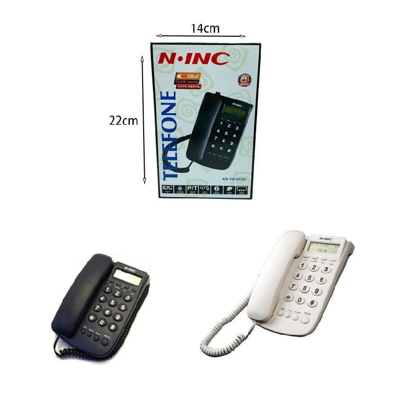 NING Σταθερό τηλέφωνο KX-T078CID - Telephone NINC