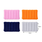 Φουσκωτό Μαξιλάρι Ταξιδιού Παραλίας 41x26cm - Inflatable Travel Pillow Beach Camping OEM