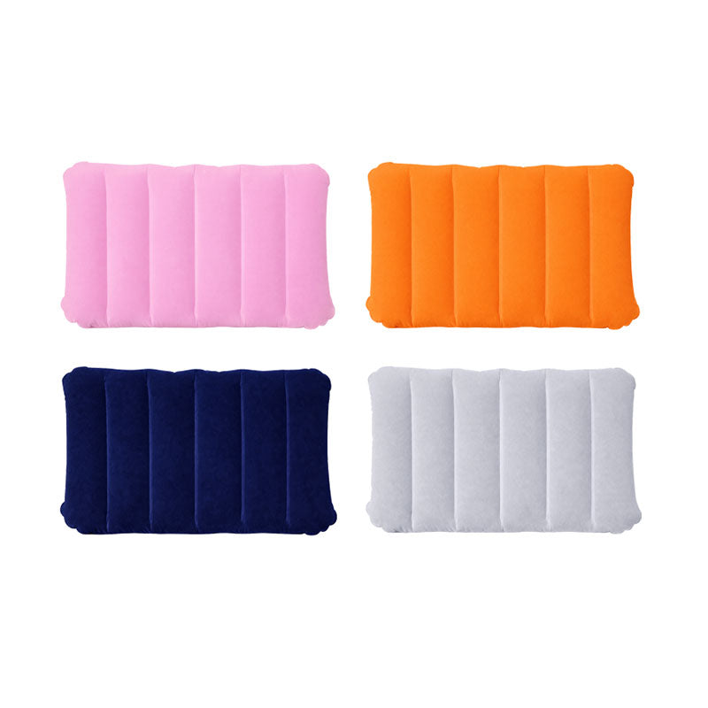 Φουσκωτό Μαξιλάρι Ταξιδιού Παραλίας 41x26cm - Inflatable Travel Pillow Beach Camping OEM