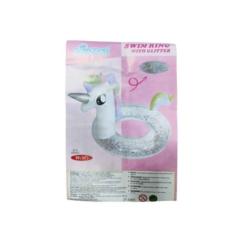 Sainteve Φουσκωτό Σωσίβιο Μονόκερος 90cm (34") SY-A2107 - Swim Ring OEM