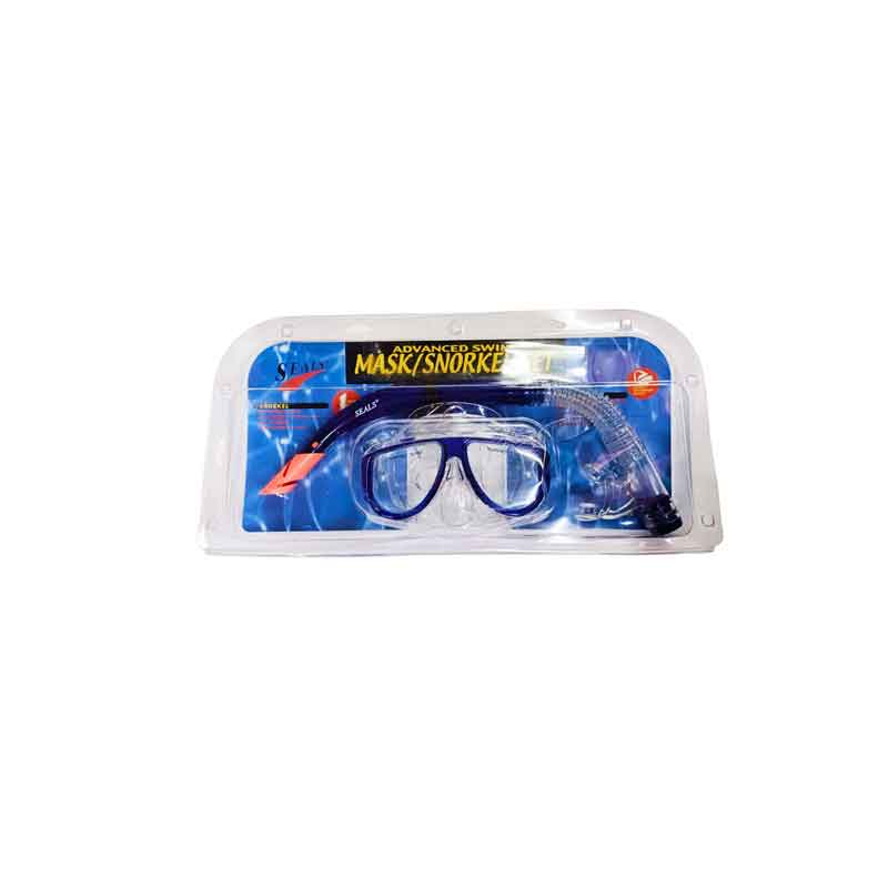 Sainteve Σετ μάσκα θαλάσσης με αναπνευστήρα - Swimming mask & snorkel - Λευκό - Μπλε OEM