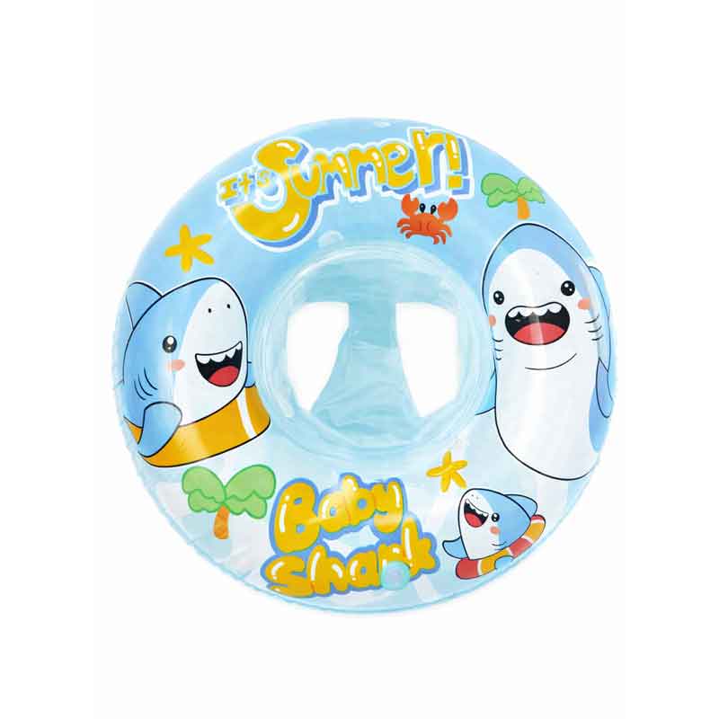 Παιδικό Φουσκωτό Σωσίβιο με Χερούλια 70cm - Baby Inflatable Swim Ring with Handles - Ροζ OEM