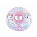 Παιδικό Φουσκωτό Σωσίβιο με Χερούλια 70cm - Baby Inflatable Swim Ring with Handles - Ροζ OEM