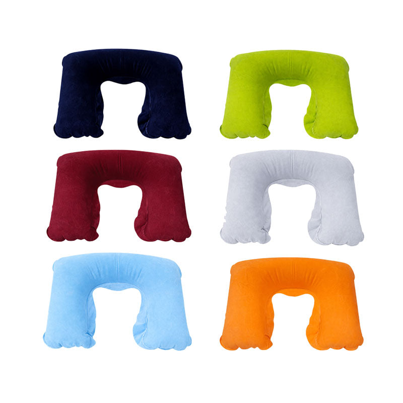 Φουσκωτό Μαξιλάρι Λαιμού Ταξιδιού 32x22cm - Inflatable Travel Neck Pillow OEM
