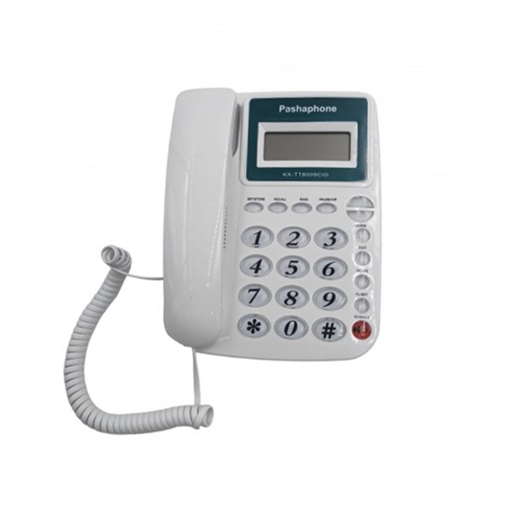 Pashaphone Ενσύρματο Σταθερό Τηλέφωνο Γραφείου KX-T8009CID - Telefone Pashaphone