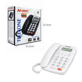 NINC Ενσύρματο Τηλέφωνο Γραφείου KX-T2036CID - Wired Desk Telefone - Λευκό OEM