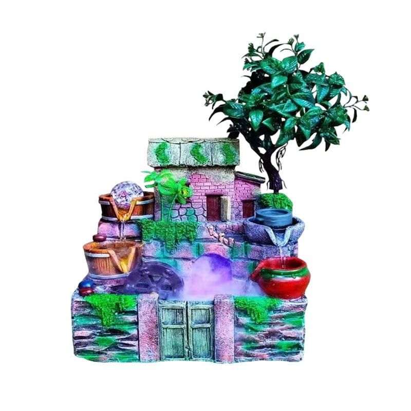 Διακοσμητικό Συντριβάνι Feng Shui - Resin craft bonsai running water ornament OEM