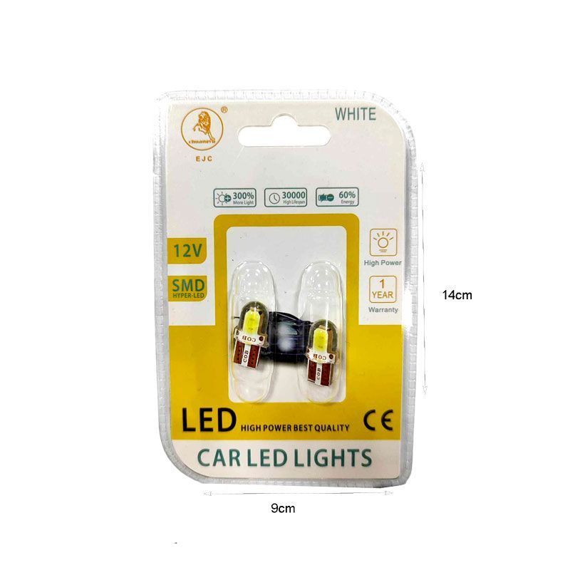 EJC Λάμπες Αυτοκινήτου T10-COB LED 12-24V 2τμχ ψυχρό φως - LED light OEM