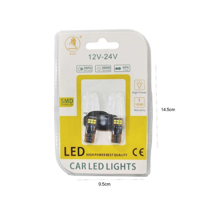 EJC Λάμπες Αυτοκινήτου 2016-12LED 12V-24 2τμχ ψυχρό φως – LED light EJC