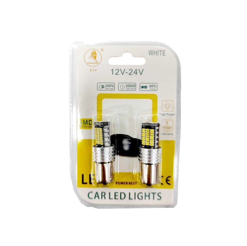 EJC Λάμπες Αυτοκινήτου 3014-60SMD-1156 12V-24 2τμχ ψυχρό φως – LED light EJC