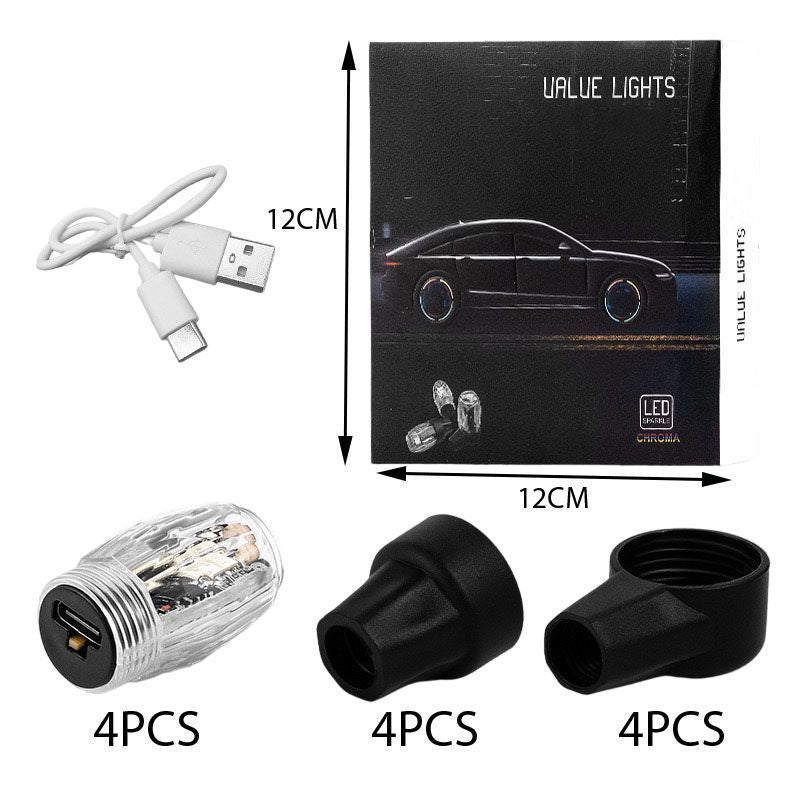 Διακοσμητικά Φώτα Βαλβίδων Αυτοκινήτου - Value Lights Colours LED OEM