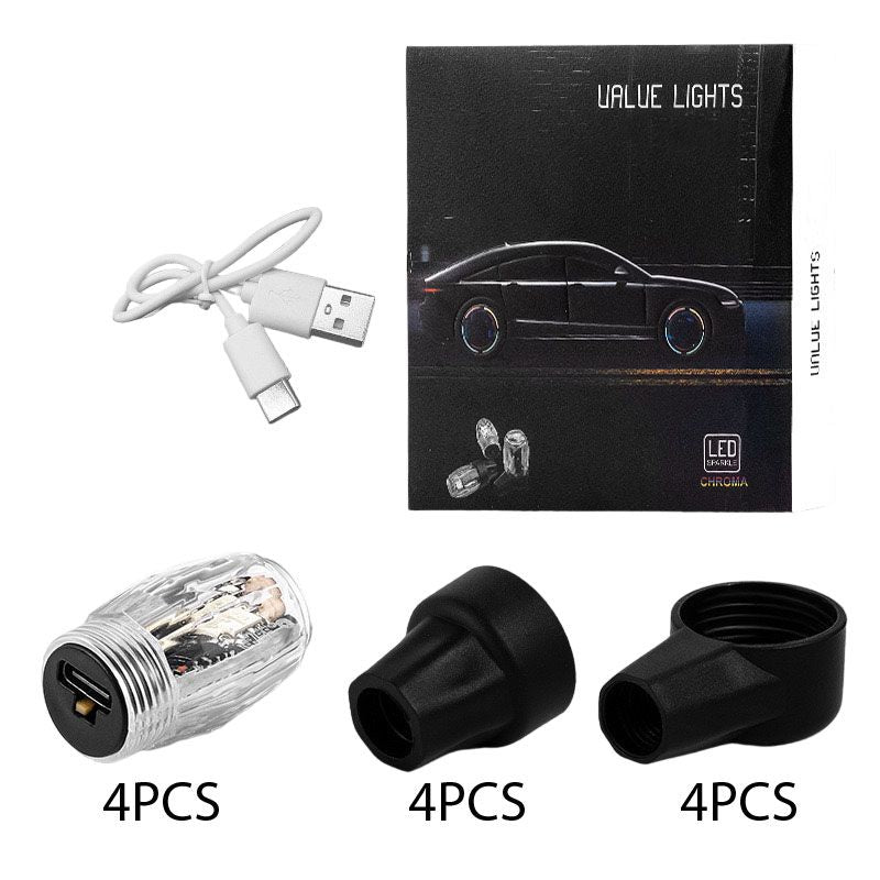 Διακοσμητικά Φώτα Βαλβίδων Αυτοκινήτου - Value Lights Colours LED OEM
