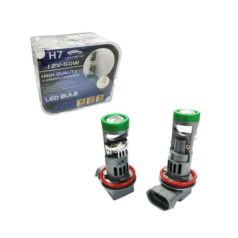 EJC Λάμπες Αυτοκινήτου LED H7 12V 50W - Car LED Bulbs H7 12V 50W EJC