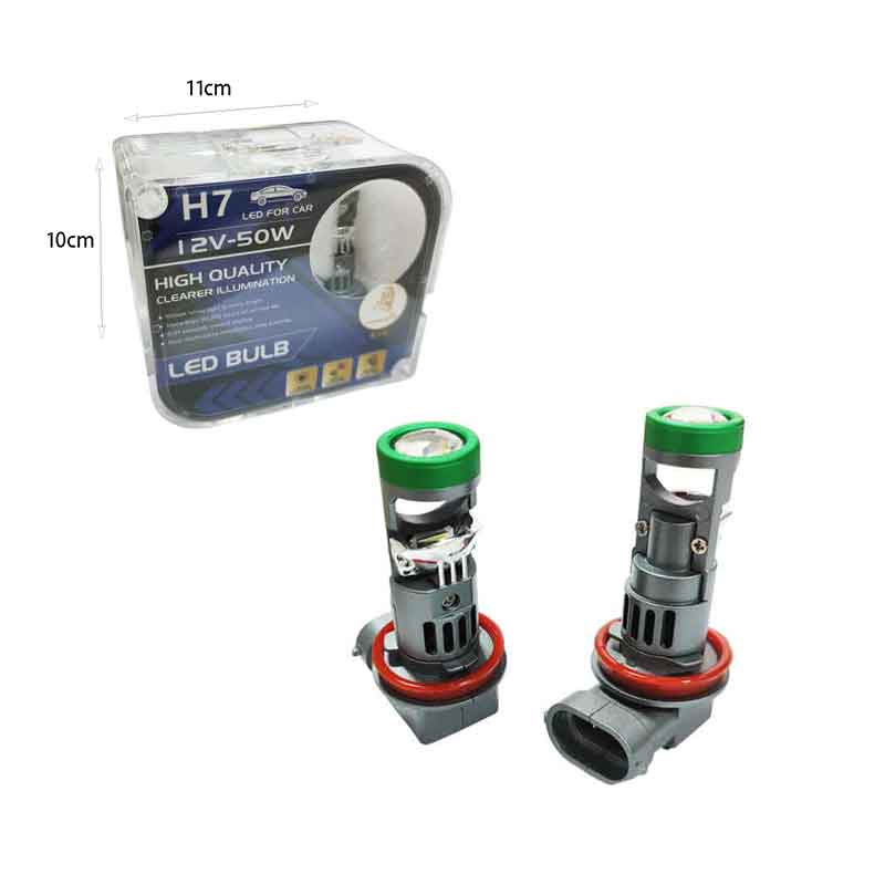 EJC Λάμπες Αυτοκινήτου LED H7 12V 50W - Car LED Bulbs H7 12V 50W EJC