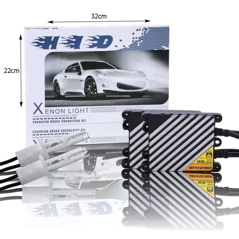 H.I.D. Φώτα Xenon Αυτοκινήτου H1 6000K 35W - Πλήρες κιτ Xenon light H.I.D