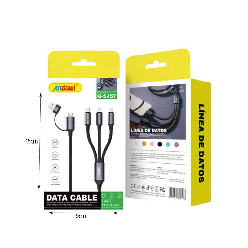 Andowl Καλώδιο Δεδομένων 3.5mm Q-SJ57 - Data Cable ANDOWL