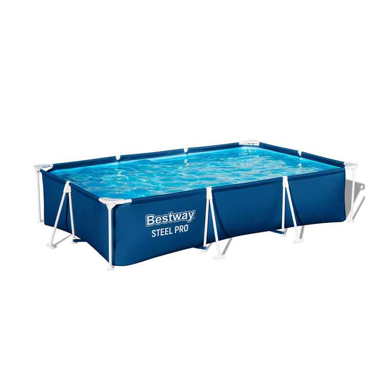 Bestway Πισίνα Steel Pro Παραλληλόγραμμη 300x201x66cm #56404 - Bestway pool OEM