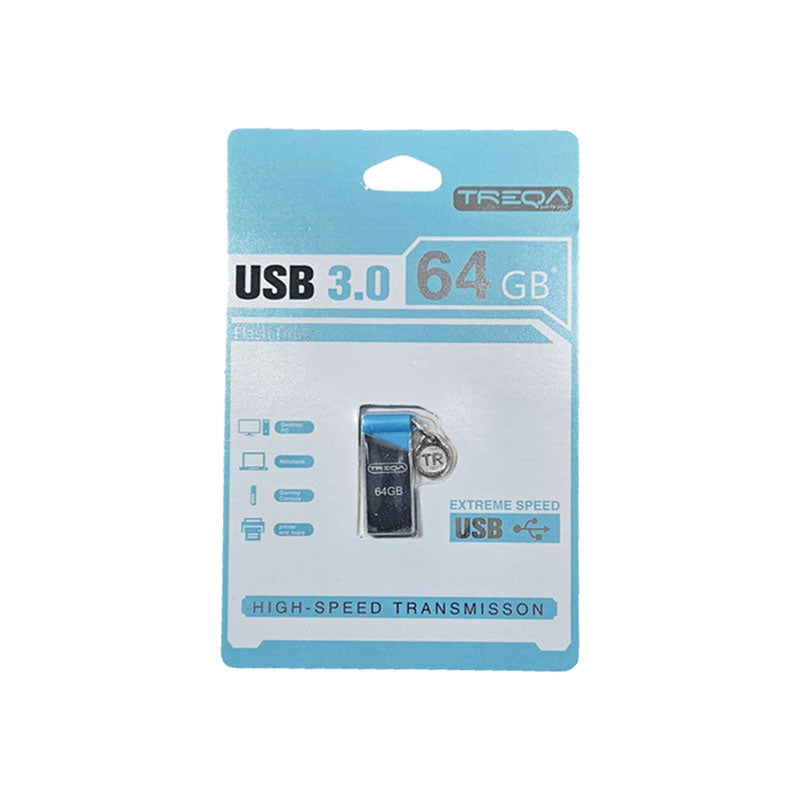 Treqa Στικάκι USB 64GB 3.0 - USB 3.0 Flash Drive Treqa