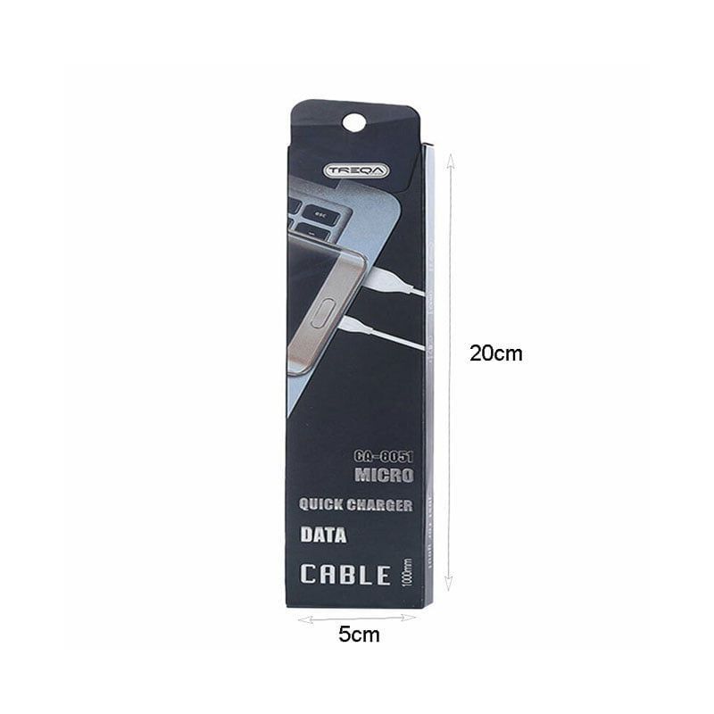 Treqa Καλώδιο Γρήγορης Φόρτισης Micro 1m CA-8051 – Data cable Micro cable Treqa
