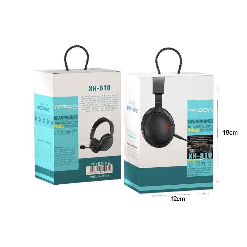 Treqa Ασύρματα Ακουστικά XH-810 - Stereo Headphones Treqa
