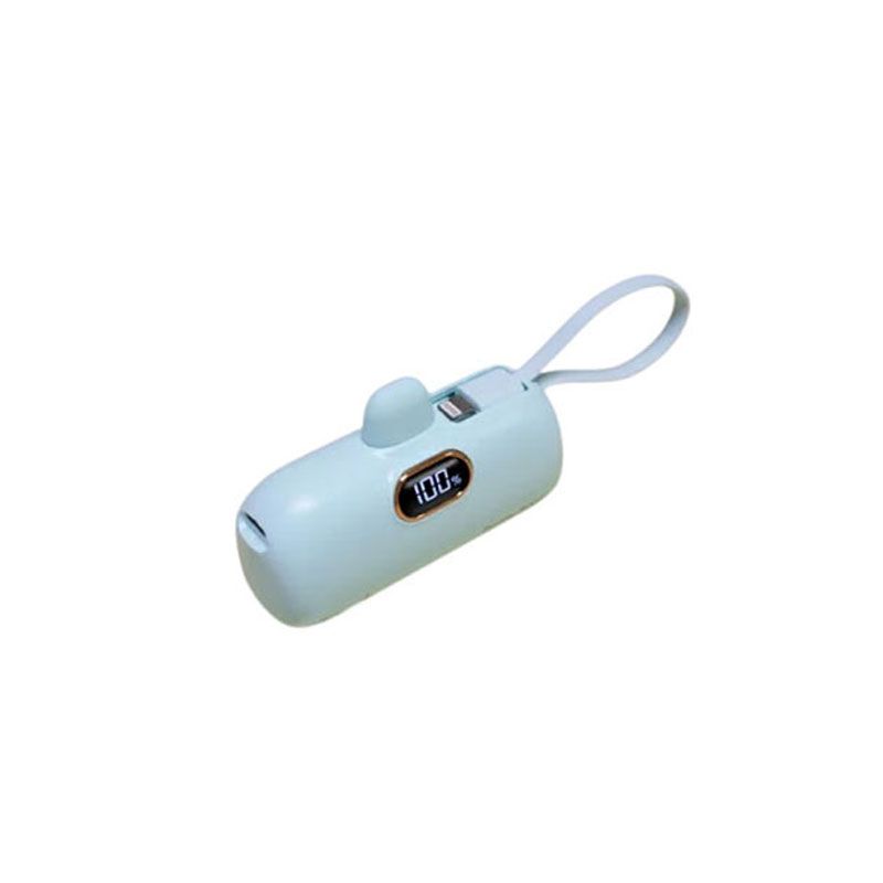 Treqa power bank 5000mAh 22.5W TR-974 - 2in1 charger power bank - Πράσινο Treqa