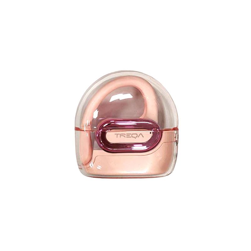 Treqa In-ear Bluetooth Handsfree Ασύρματα Ακουστικά BT-54 - Wireless Sport Stereo Headset - Ροζ Treqa