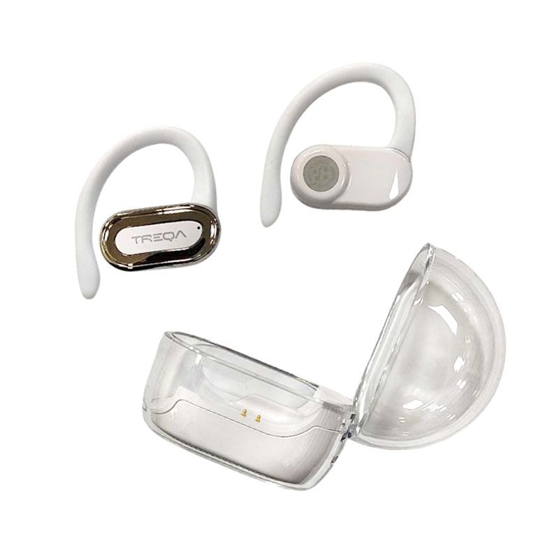 Treqa In-ear Bluetooth Handsfree Ασύρματα Ακουστικά BT-54 - Wireless Sport Stereo Headset - Ροζ Treqa
