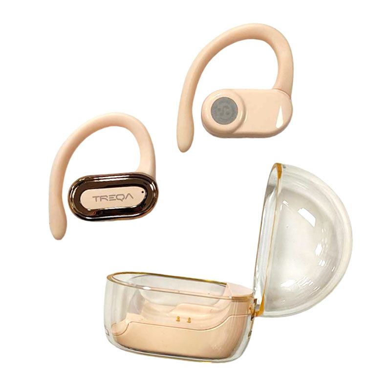 Treqa In-ear Bluetooth Handsfree Ασύρματα Ακουστικά BT-54 - Wireless Sport Stereo Headset - Μαύρο Treqa