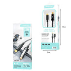 Treqa Kαλώδιο δεδομένων Type-C σε Lightning 3A 27W CA-8904 - Fast Charging Data Cable Treqa