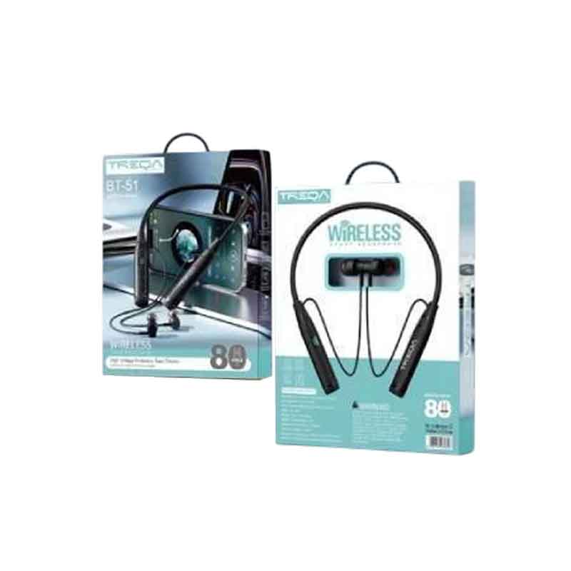 Treqa Ασύρματα Ακουστικά In-ear Bluetooth Handsfree BT-51 - Wireless Earphone Treqa