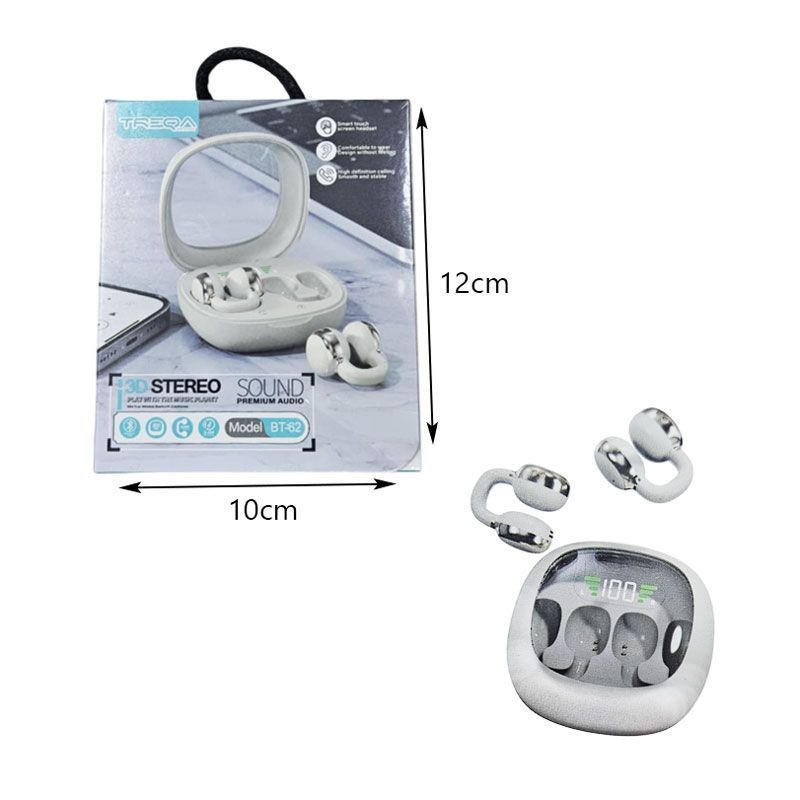 Treqa Ασύρματα Ακουστικά BT-62 - Wireless Earphone - Χρυσό Treqa