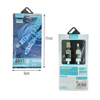 Treqa Καλώδιο Φόρτισης και Δεδομένων 4 σε 1 CA-8003 – Fast Charge Data Cable Treqa