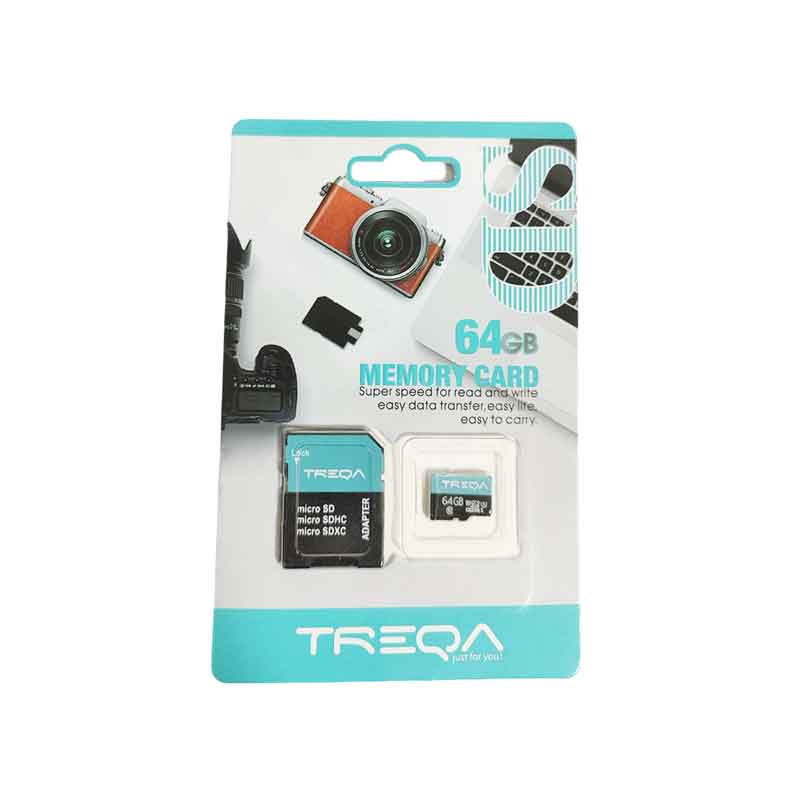Κάρτα Μνήμης Micro SD 64GB Με Αντάπτορα – Micro SD Memory Card 64GB With Adapter OEM