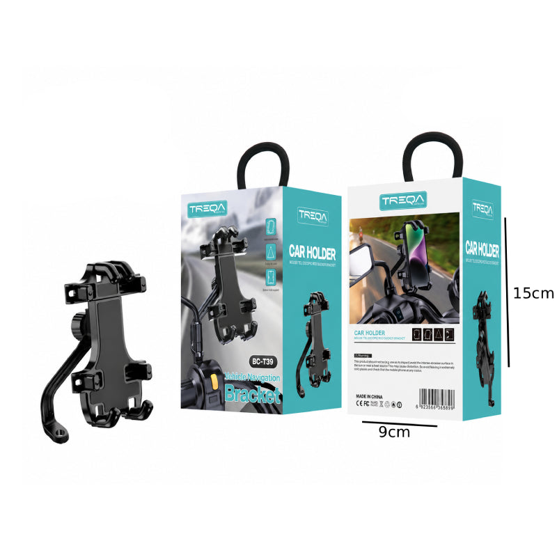 Treqa Βάση Κινητού για Μηχανή & Ποδήλατο BC-T39 - Motorcycle & Bicycle Phone Holder OEM