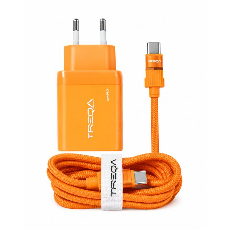 Treqa Φορτιστής Ταχείας Φόρτισης 120W GaN με Καλώδιο Type-C CH-665 - Fast Charger OEM