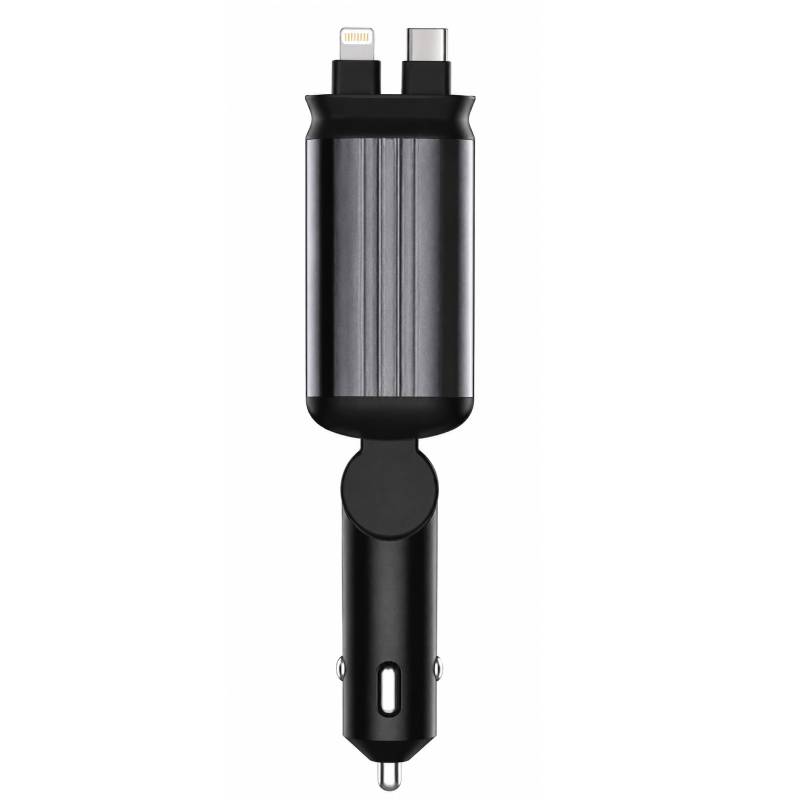 Treqa Φορτιστής Αυτοκινήτου 4 σε 1 120W CC-335 - Car Charger OEM