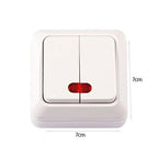 Songrui διακόπτης διπλός - Electrical Wall Switch OEM