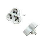 Πολύπριζο αντάπτορας ταφ 3 θέσεων 16Α/250V - Multi-socket adapter taf OEM