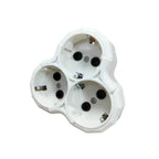Πολύπριζο αντάπτορας ταφ 3 θέσεων 16Α/250V - Multi-socket adapter taf OEM
