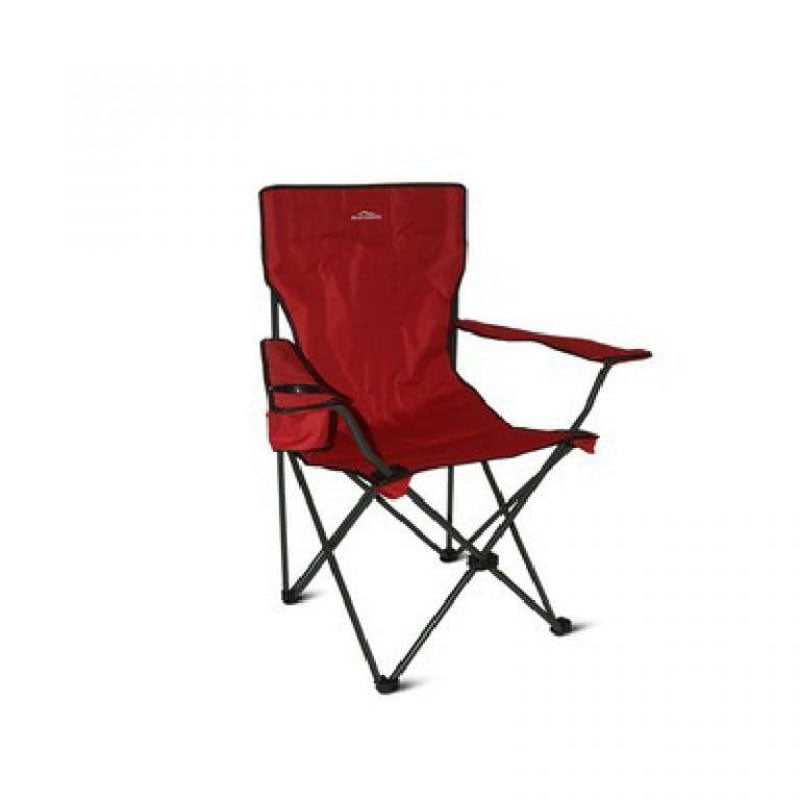 Πτυσσόμενη Καρέκλα με Ποτηροθήκη - Folding Chair - Κόκκινο - Μπλε - Πράσινο OEM