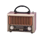 NNS Ραδιόφωνο NS-8135BT - Radio - Καφέ - Σκούρο καφέ NNS