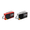 Φορητό Ραδιόφωνο Bluetooth JOC H10BT AM/FM/SW με USB, TF & Επαναφορτιζόμενη Μπαταρία - JOC H10BT Portable Bluetooth AM/FM/SW Radio with USB, TF & Rechargeable Battery - Γκρι OEM